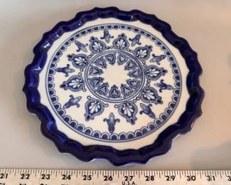 Bombay ceramic plate