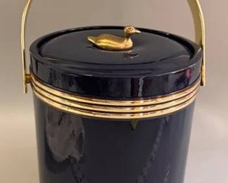 MCM ice bucket with duck finial