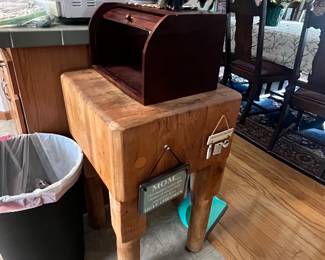 Butcher Block Table