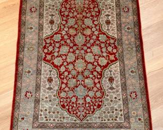 Turkish Silk Signed 42" x 26"