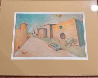 Mark Moran Watercolor, St. Augustine Florida artist Image size 14" x 18"