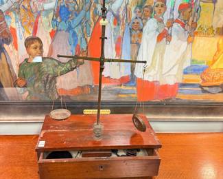 Antique Balance Scale