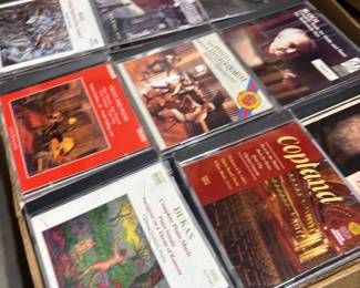Tons of classical music CDs