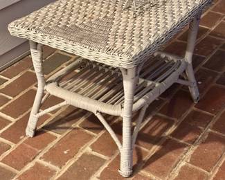 Wicker Coffee Table