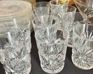 Cut Glass Tumblers