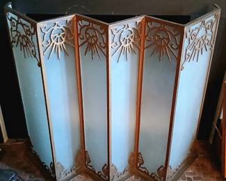 1930's Gaillard firescreen