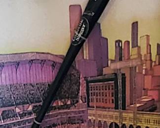 autographed Jeff Bagwell ball and bat