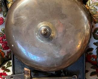 vintage mechanical iron and brass ringside boxing bell, very cool!