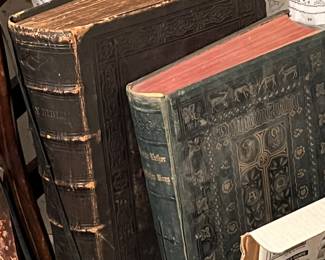 Tons of books! Many vintage, history and Biographies, self help and fiction