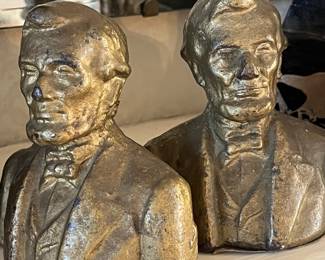 Antique Abraham bookends
