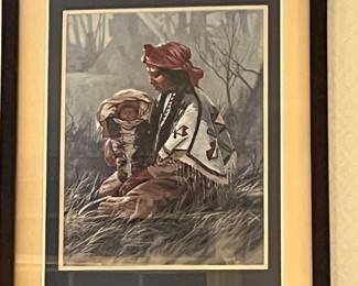 Framed print “Her Comfort” by Sherry Harrington 