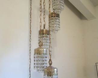 Mid Century Hollywood Regency Swag