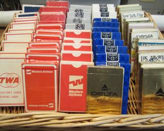 Vintage Airline Playing Cards