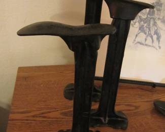 Cast Iron Cobbler Shoe Stands
