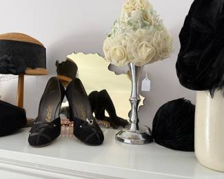 Vintage shoes and hats