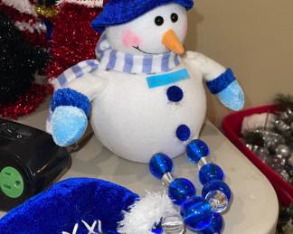 Vintage snowman - his legs will light up!