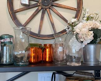 Vases and baskets to hold your creations!