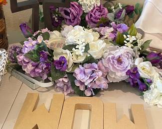 Mom and Wow. No mow. That sounds like work. Making arrangements sounds so much more fun!!!