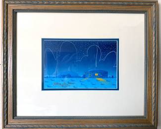 Anthony Chee Emerson (Navajo/Dine) signed painting