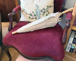 Victorian parlour chair