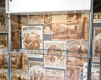 MCM bathroom shelving