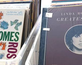 LP's (LOTS!): classical music, jazz, Stevie Wonder, Linda Ronstadt, Lawrence Welk, Boston Pops, Beatles; many in mint condition