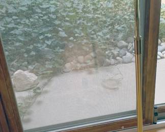 MCM Koch + Lowy brass floor lamp