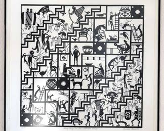 Elzbieta Kaleta, Busy Day At the Mimbres Valley #70/97