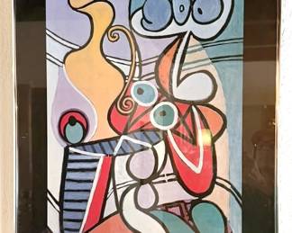 Picasso exhibit poster