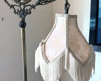 Vintage bridge floor lamp