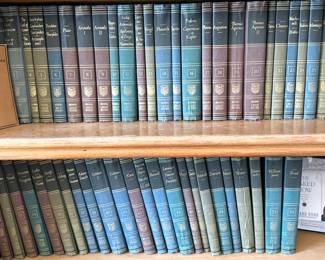 Encyclopedia Britannica Great Books of the Western World 1952; 54 volumes.