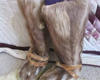 Hand Made Fur Mukluks