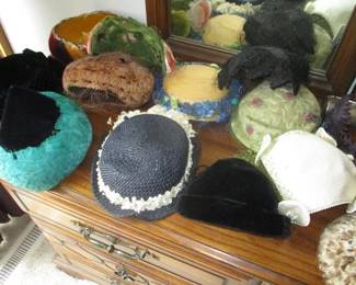 Vintage Ladies Hats