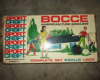 Bocce Turf Bowling