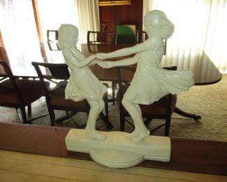 Vintage Hutschenreuther "Dancing 2 Girls"