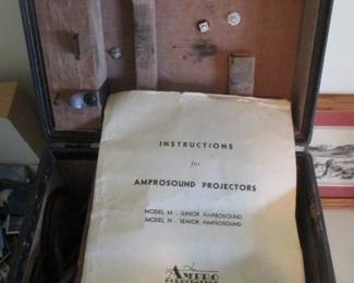 1940's Ampro Precision 8mm Film Projector