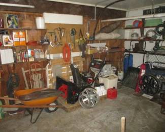Misc. Garage Supplies & Tools