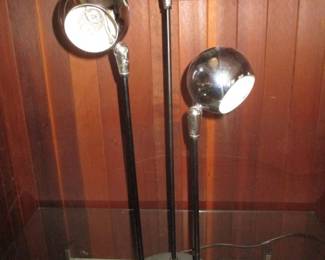Mid Century 3 Globe Eyeball Lamp