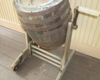 Antique Barrel Churn