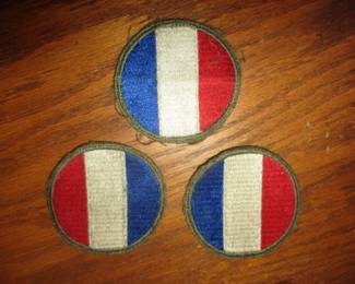 WWII US Army Ground Force Patches