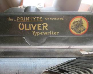 1913 Antique Oliver No. 9 Typewriter