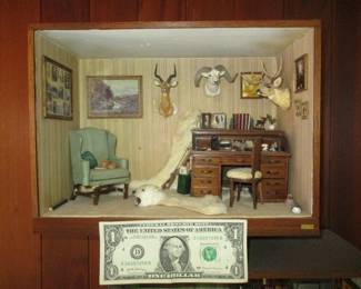 Miniature Doll House Room "Extreme Detail"