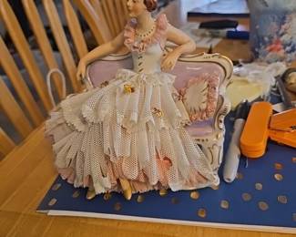 DRESDEN known as Dresden Lace Style, with Porcelain