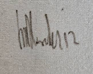 Original GINO HOLLANDER signature