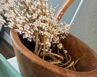 Pottery Barn Wood Bowl