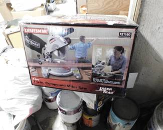Craftsman 7 1/4" Compound Miter Saw Lazer Trac, New In Box