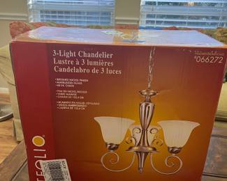 Portfolio 3-Light Chandelier - Never Used