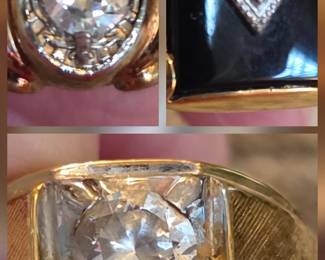 Wow!  Men's Rings (Not Diamonds) Vintage