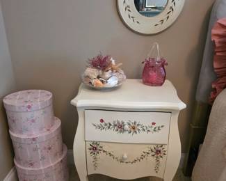Painted Bedside Table
