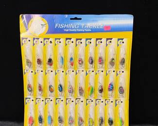 New fishing lures 30 piece card